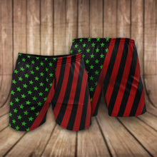 Load image into Gallery viewer, America Africa Flag Short, Special Gift For African