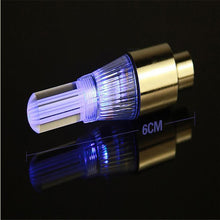 Load image into Gallery viewer, 2 Neon LED Lamp Flash Tyre Wheel Valve Cap Light For Car Bike Bicycle Motorcycle