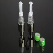 Load image into Gallery viewer, 2 Neon LED Lamp Flash Tyre Wheel Valve Cap Light For Car Bike Bicycle Motorcycle