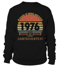 Load image into Gallery viewer, Birthday Retro Gucci Limited Edition 1976 premium unisex t-shirts, hoodies, sweatshirts - DT19.DT19.R