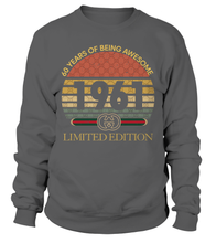 Load image into Gallery viewer, Birthday Retro Gucci Limited Edition 1961 premium unisex t-shirts, hoodies, sweatshirts - DT19.DT19.R