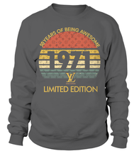 Load image into Gallery viewer, Birthday Retro LV  Limited Edition 1971 premium unisex t-shirts, hoodies, sweatshirts - DT19.DT19.R
