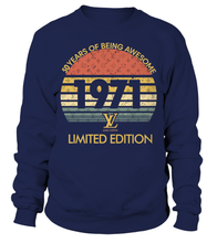 Load image into Gallery viewer, Birthday Retro LV  Limited Edition 1971 premium unisex t-shirts, hoodies, sweatshirts - DT19.DT19.R