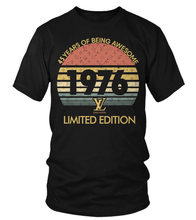 Load image into Gallery viewer, Birthday Retro LV  Limited Edition 1976 premium unisex t-shirts, hoodies, sweatshirts - DT19.DT19.R