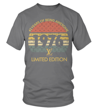 Load image into Gallery viewer, Birthday Retro LV  Limited Edition 1976 premium unisex t-shirts, hoodies, sweatshirts - DT19.DT19.R