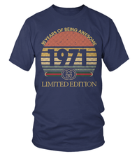 Load image into Gallery viewer, Birthday Retro Gucci Limited Edition 1971 premium unisex t-shirts, hoodies, sweatshirts - DT19.DT19.R