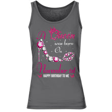 Load image into Gallery viewer, A queen was born on November 01st unisex t-shirt, women t-shirt, tank top, hoodie - Q01.DP23.C