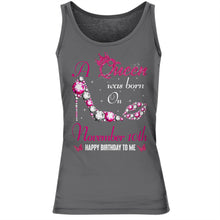 Load image into Gallery viewer, A queen was born on November 10th unisex t-shirt, women t-shirt, tank top, hoodie - Q01.DP23.C