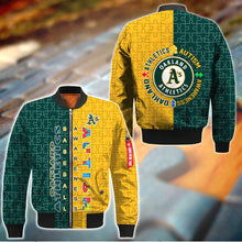 Load image into Gallery viewer, ASMMLB120 | Bomber Jacket | Oakland Athletics Set