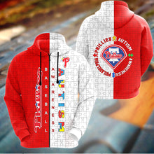 Load image into Gallery viewer, ASMMLB121 | Zipper Hoodie | Philadelphia Phillies Set