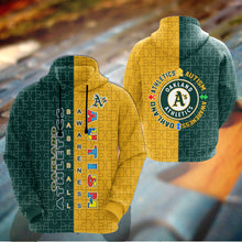 Load image into Gallery viewer, ASMMLB120 | Pullover Hoodie | Oakland Athletics Set