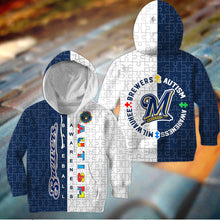Load image into Gallery viewer, ASMMLB116 | Kid Sweatshirt | Milwaukee Brewers Set