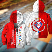 Load image into Gallery viewer, ASMMLB121 | Kid Sweatshirt | Philadelphia Phillies Set