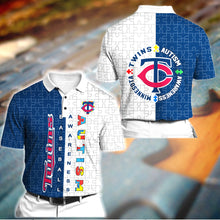 Load image into Gallery viewer, ASMMLB117 | Polo T-shirt | Minnesota Twins Set