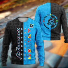 Load image into Gallery viewer, ASMMLB115 | Unisex Sweatshirt | Miami Marlins Set