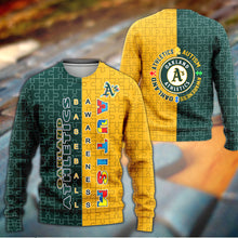 Load image into Gallery viewer, ASMMLB120 | Unisex Sweatshirt | Oakland Athletics Set