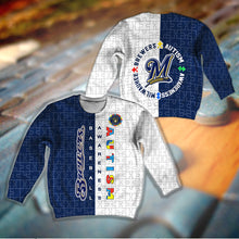 Load image into Gallery viewer, ASMMLB116 | Kid Sweatshirt | Milwaukee Brewers Set