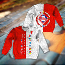 Load image into Gallery viewer, ASMMLB121 | Kid Sweatshirt | Philadelphia Phillies Set
