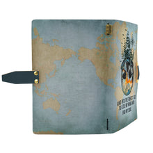 Load image into Gallery viewer, And Into The Forest Handmade Leather Cover Journal | Full-Grain Leather Cover Refillable Unlined Notebook