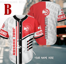 Load image into Gallery viewer, Atlanta Hawks Polo T-shirt, Atlanta Hawks Jersey shirt