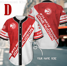 Load image into Gallery viewer, Atlanta Hawks Polo T-shirt, Atlanta Hawks Jersey shirt