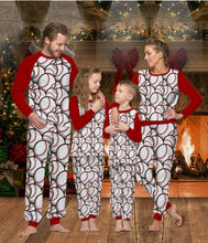 Load image into Gallery viewer, Baseball Pajamas Family 01 , Baseball Matching Christmas Pajamas, Gift For Christmas