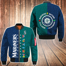 Load image into Gallery viewer, ASMMLB125 | Bomber Jacket | Seattle Mariners Set