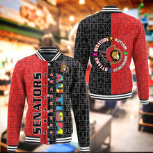 Load image into Gallery viewer, ASMNHL106 | Button Jacket | Ottawa Senators Set