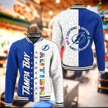 Load image into Gallery viewer, ASMNHL107 | Button Jacket | Tampa Bay Lightning Set