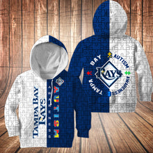 Load image into Gallery viewer, ASMMLB127 | Kid Sweatshirt | Tampa Bay Rays Set