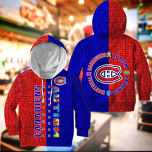 Load image into Gallery viewer, ASMNHL105 | Kid Sweatshirt | Montreal Canadiens Set