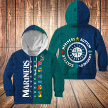 Load image into Gallery viewer, ASMMLB125 | Kid Sweatshirt | Seattle Mariners Set