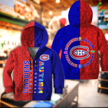 Load image into Gallery viewer, ASMNHL105 | Kid Sweatshirt | Montreal Canadiens Set