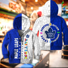Load image into Gallery viewer, ASMNHL108 | Kid Sweatshirt | Toronto Maple Leafs Set