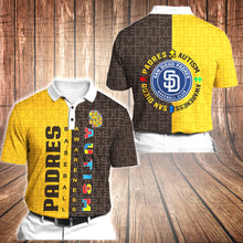 Load image into Gallery viewer, ASMMLB123 | Polo T-shirt | San Diego Padress Set