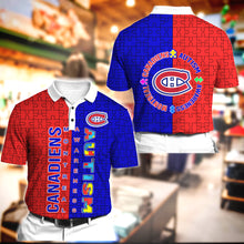 Load image into Gallery viewer, ASMNHL105 | Polo T-shirt | Montreal Canadiens Set