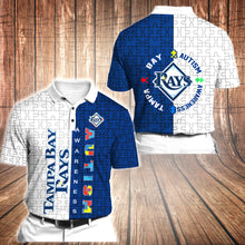 Load image into Gallery viewer, ASMMLB127 | Polo T-shirt | Tampa Bay Rays Set
