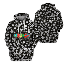 Load image into Gallery viewer, AUTISM01 - 2019 New Design 3D Full Printed High Quality For Autism Awareness Month
