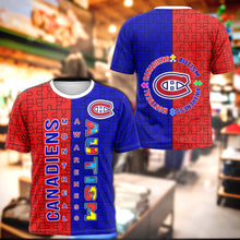 Load image into Gallery viewer, ASMNHL105 | Unisex T-shirt | Montreal Canadiens Set