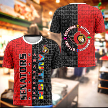 Load image into Gallery viewer, ASMNHL106 | Unisex T-shirt | Ottawa Senators Set