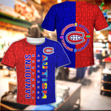 Load image into Gallery viewer, ASMNHL105 | Kid Sweatshirt | Montreal Canadiens Set