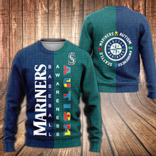 Load image into Gallery viewer, ASMMLB125 | Unisex Sweatshirt | Seattle Mariners Set