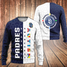 Load image into Gallery viewer, ASMMLB123 | Unisex Sweatshirt | San Diego Padress Set