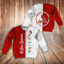 Load image into Gallery viewer, ASMMLB126 | Kid Sweatshirt | St.Louis Cardinals Set