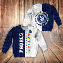 Load image into Gallery viewer, ASMMLB123 | Kid Sweatshirt | San Diego Padress Set