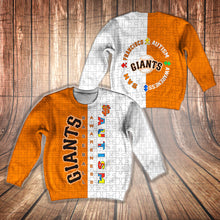 Load image into Gallery viewer, ASMMLB124 | Kid Sweatshirt | San Francisco Giants Set