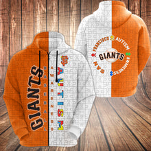 Load image into Gallery viewer, ASMMLB124 | Zipper Hoodie | San Francisco Giants Set