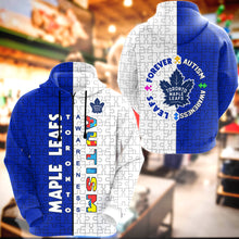 Load image into Gallery viewer, ASMNHL108 | Zipper Hoodie | Toronto Maple Leafs Set