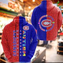 Load image into Gallery viewer, ASMNHL105 | Zipper Hoodie | Montreal Canadiens Set