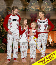 Load image into Gallery viewer, Baseball Pajamas Family 03, Baseball Matching Christmas Pajamas, Gift For Christmas